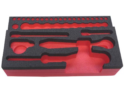 (PM.R161-6) - Foam Compact Tool Set Tray for 1/4" Drive Tools