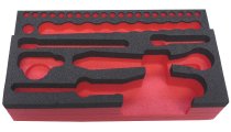 (PM.R161-6) - Foam Compact Tool Set Tray for 1/4" Drive Tools