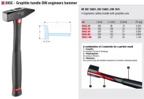 (205C.100) -Engineer's Hammer with Graphite Handle- 40oz (USAG)