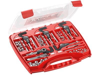 (TRK5-12-blem)-Spark Plug Thread Repair Kit (small crack in lid)