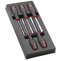 (MOD.74AJ5)-5pc Metric Nut Driver Module Set (6-13mm) (Facom) (1 available)