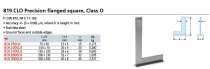 (819.200CLO-blem)-Precision Flanged Square-200x130mm (Class O)