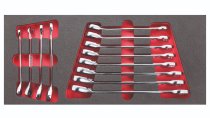 (MODM.467BJ12)-12pc Ratcheting Combination Wrench Set (8-19mm) (USAG)