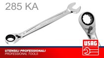 (467B.10)-Ratcheting Combination Wrench w/Ring Stop-10mm (Facom)