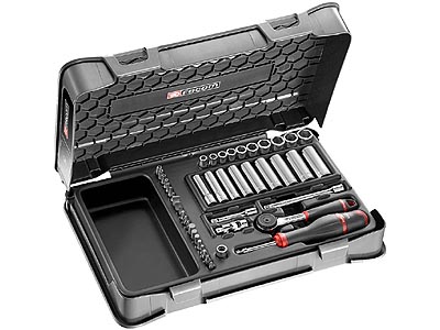 (R.2BL) -1/4" Drive Metric Set (shallow/deep sockets & R161B)(F)