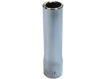 (R.12L)-1/4" Drive 6pt Deep Socket-12mm