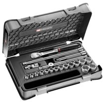 (JL.161-3P6) -3/8" Drive 6pt Metric Set (7-22mm)(w/JL.161)