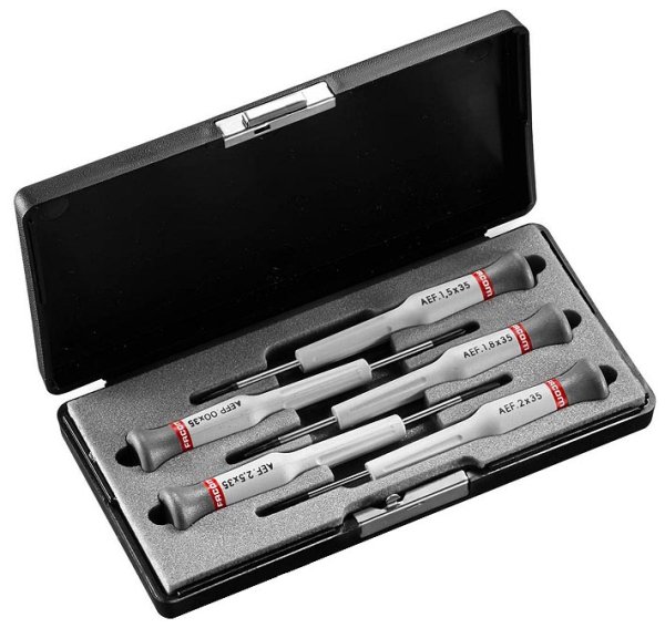 (AEF.J1)-Microtech Screwdriver Set-5pc (phillips/slotted)(Facom)