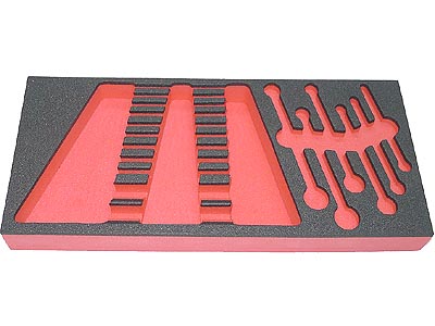(PM.MOD440-4) - Foam Module Tray for Fractional Combination Wrenches (sizes 1/4-15/16")