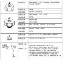 (920B)-Cooling System Pressure Tester (w/14 adapter caps) (USAG) (1 available)