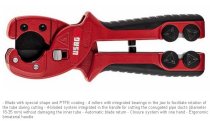 (317 EM)-Cutter for PEX/Plastic/Corugated Pipe & Tubing (USAG)