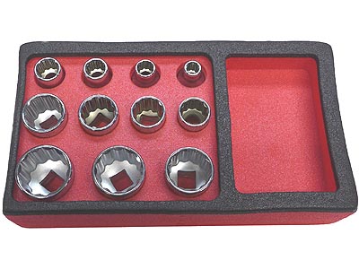 (MODM.JU11)-3/8" Drive Fractional Socket Set (11pc)(USAG)