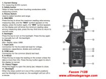 (712B) -Smart Clamp-on Digital Multimeter