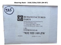(32131466385)-Steering Rack-318i (84-85), 325e (84-10/86 w/o SRS) (ZF) (1 available)