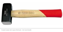 (1262A.200)-Club Hammer with Beveled Edge-2.0kg (4.4 lbs)(USAG)