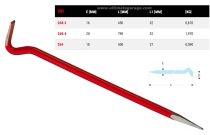 (268.4) - Round Crowbar with Crook Beak - 790mm (31")