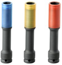 (NSI.19EL) -1/2" Drive Long Reach Wheel Socket-19mm
