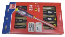 (AT.J8) -Screwdriver Set-8pc (Slotted/Phillips)(USAG)