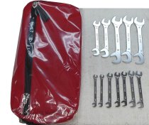 (34.JL12T)-12pc Metric Midget Wrench Set (3.2>14mm)(USAG)