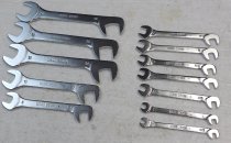 (34.JL12T)-12pc Metric Midget Wrench Set (3.2>14mm)(USAG)