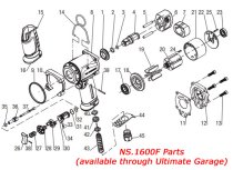 (MODM.NS1600F)-1/2" Drive Compact Impact Wrench Module Set