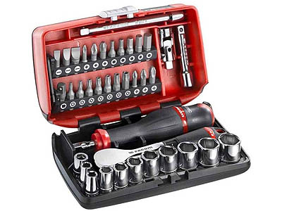 (R.181NANO) -1/4" Drive Compact 6pt Metric Set w/R.181