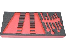 (PM.MOD440-4-blem)- Module Tray for Fractional Combination Wrenches (1/4-15/16″)