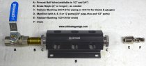 Brass Ball Valve - 1/2 (Female NPT)