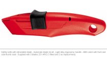 (844.D)-Safety Utility Knife w/Auto Retractable Blade)(USAG)
