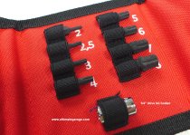 (458 E/B9) -1/4" Drive Grip Bit Set (2-8mm) (USAG) (1 available)