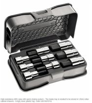 (STM.J9A) -1/2" Drive Hex Socket Set (9pc)(5-19mm)(USAG)