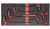 (MODM.89TXA)-7pc Soft Grip P-handle Torx Key Set (T10>T40) (USAG) (1 available at this price)