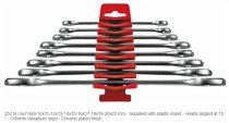 (44.JP8)-8pc Metric Open End Wrench Clip Set (6-22mm)(USAG)
