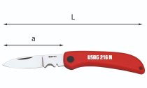 (840B) -Electrician's Knife with Wire Stripper (USAG)