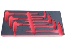 (PM.MOD84TZSA) - Foam Module Tray for 84A series T-handle hex drivers
