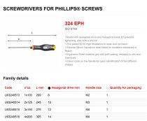 (ATWPH2x125)-Protwist Phillips Screwdriver w/Bolster-#2x125mm (USAG)