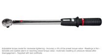 (S.208-100) -1/2" Drive Torque Wrench (20-100nm) (USAG) (limited supply)