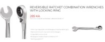(467B.10)-Ratcheting Combination Wrench w/Ring Stop-10mm (USAG)