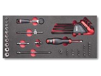 (MODM.R161-36-blem)-1/4″ Drive Metric Tool Set-46pc (Facom)