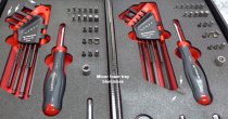 (MODM.R161-36-blem)-1/4" Drive Metric Tool Set-46pc (Facom)