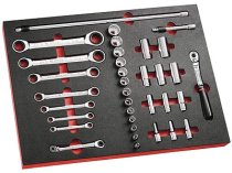 (PM.MODJL2U) - Foam Module Tray for 3/8″ Drive Fractional Tool sets (Freight)