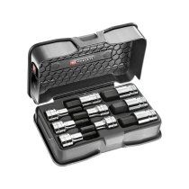(STM.J9A) -1/2" Drive Hex Socket Set (9pc)(5-19mm)(Facom)