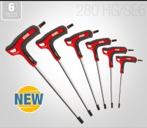 (84HG.6)-Heavy Duty Soft Grip P-Handle Hex Key-6mm (USAG)