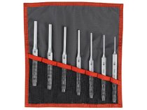 (248.JT7) - Drift Punch Set (1-piece steel)(7pc w/storage roll)