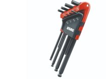 (83SH.JP8AU)-8pc Long Fractional Hex Key Set (w/ball tip)(USAG)