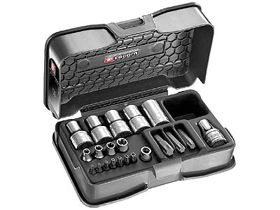 (RSX.19B) -Torx Socket & Bit Set-21pc (Facom)