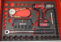 (PM.ROUE-blem) - Foam Module Tray for Wheel Change Tools (Freight)
