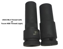 (NS.21T) -Wheel Lug Impact Socket (Deep Thinwall)-21mm (USAG)