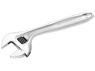 (101.12)-Adjustable Wrench-12" (Chrome w/Quick Adjust)(USAG)