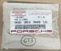 (99635194910)-Porsche GT3 & 996 Turbo Lightweight Front Pad Set (Alt-99735194903) (Genuine Porsche) (1 available)